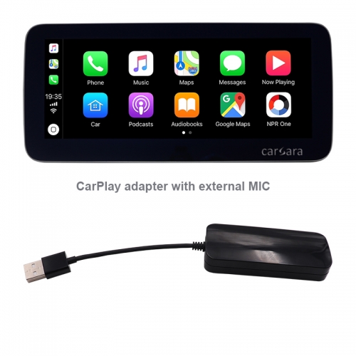 Apple CarPlay adapter Android auto dongle with external MIC for iphone android phone car Android head unit multimedia screen