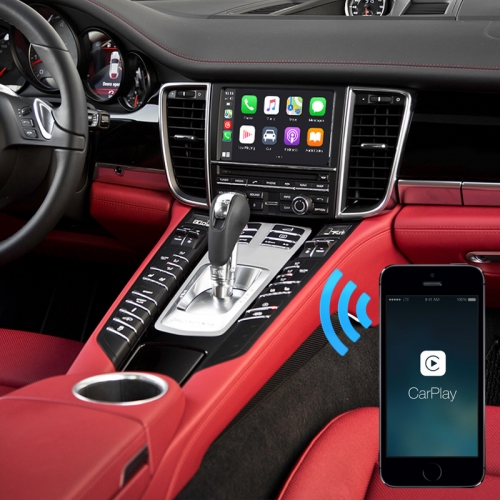 Wireless iphone carplay for Porsche Panamera Cayenne Macan Boxster Cayman 911 with PCM3.1 PCM4.0 CDR3.1 screen android auto box